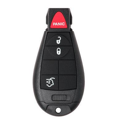 Keyless2Go Jeep 4 Button Remote Key Replacement IYZ-C01C 68066848 AF - With Durashell Technology - keyless2go