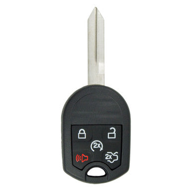 Keyless2Go 5 button Remote Head Key Replacement for Ford 164-R8000 New Style - keyless2go