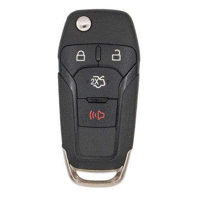 Keyless2Go 4 Button Flip Key Replacement for Ford N5F-A08TAA 164-R7986 - keyless2go