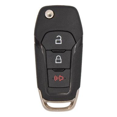 Keyless2Go 3 Button Flip Key Replacement for Ford N5F-A08TAA 164-R8130 - keyless2go