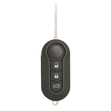 Keyless2Go Remote Flip Key Replacement for Fiat 500L RX2TRF198 2ADPXTRF198 - keyless2go