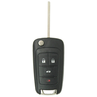 Keyless2Go 4 Button Replacement Remote Flip Key For GM OHT01060512 - keyless2go