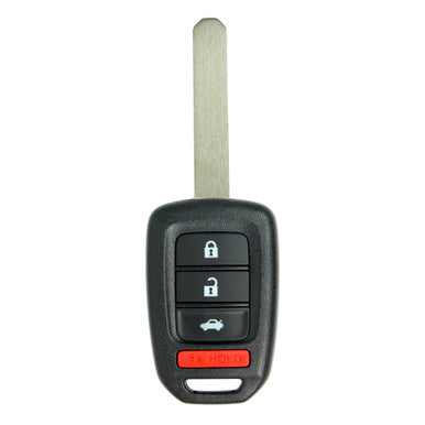 Keyless2Go 4 Button Remote Head Key Replacement for Honda MLBHLIK6-1T 35118-T2A-A20 - keyless2go