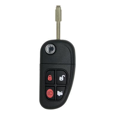Keyless2Go Flip Key Remote Car Fob Replacement for Jaguar NHVWB1U241 - keyless2go