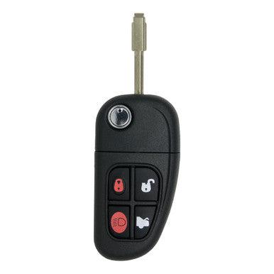 Keyless2Go Flip Key Remote Car Fob Replacement for Jaguar NHVWB1U241 - keyless2go