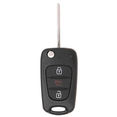 Keyless2Go 3 Button Flip Key Replacement for KIA Sportage NYOSEKSAM11ATX (SL) 95430-3W701 - keyless2go