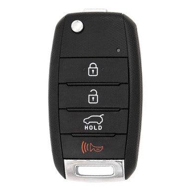 Keyless2Go 4 Button Flip Key Replacement for OSLOKA-910T (UMD) 95430-C5100 - keyless2go