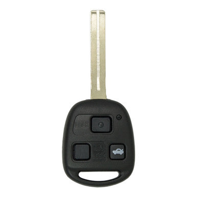 Keyless2Go 3 Button Remote Head Key Long Blade TOY40 4C Chip Replacement for Lexus HYQ1512V / 89070-33470 - keyless2go