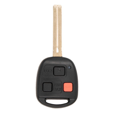 Keyless2Go 3 Button Remote Key Long Blade TOY40 4C Chip Replacement for Lexus HYQ1512V / 89070-60080 - keyless2go