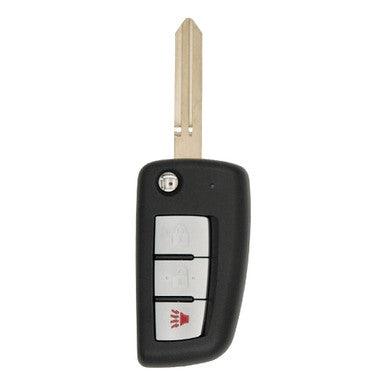 Keyless2Go 3 Button Remote Flip Key Replacement for Nissan CWTWB1G767 - keyless2go