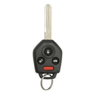 Keyless2Go 4 Button Remote Key Combo Replacement for Subaru CWTWBU766 / 57497AG48A / DA34 / 4D62 - keyless2go