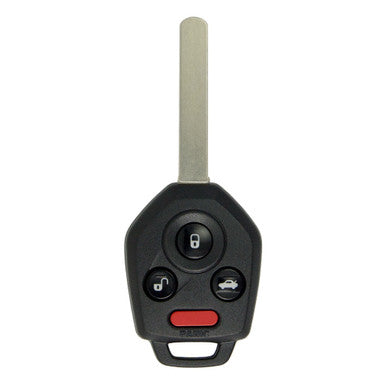 Keyless2Go 4 Button Remote Key Combo Replacement for Subaru CWTWB1U811 / 57497-AJ10A / DAT17 / 4D60 - keyless2go