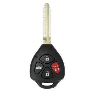 Keyless2Go 4 Button Remote Head Key Replacement for Toyota GQ4-29T / 89070-02270 / 4D67 Chip - keyless2go