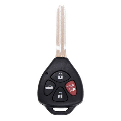 Keyless2Go 4 Button Remote Head Key Replacement for Toyota HYQ12BBY / 89070-06650 / G Chip - keyless2go