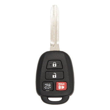 Keyless2Go 4 Button w/ Hatch Remote Key Replacement for Toyota RAV4 HYQ12BDM / 89070-42D40 - H Chip - keyless2go