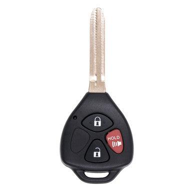 Keyless2Go Toyota 3 Button Remote Key Replacement for HYQ12BBY with H Chip - keyless2go