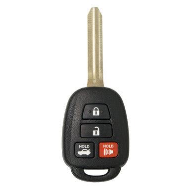 Keyless2Go 4 Button Remote Key Replacement for Toyota HYQ12BDM HYQ12BEL - H Chip - keyless2go