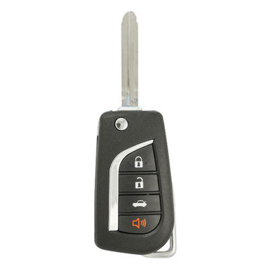 Keyless2Go 4 Button Remote Flip Key Replacement for Toyota GQ4-29T / G Chip / 89070-02620 - keyless2go