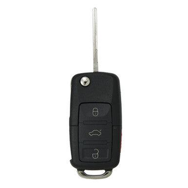 Keyless2Go Flip Key Remote Replacement for Volkswagen VW 1J0959753T - keyless2go