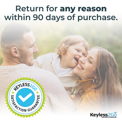 Keyless2Go 2022, 2023, 2024, 2025 Toyota Tacoma, Tundra Replacement Smart Keyless Entry Remote Proximity Key Fob