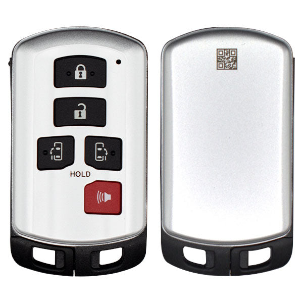 Keyless2Go 2018, 2019, 2020 Toyota Sienna 5-Button Replacement Smart Remote Proximity Key Fob