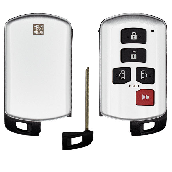 Keyless2Go 2018, 2019, 2020 Toyota Sienna 5-Button Replacement Smart Remote Proximity Key Fob