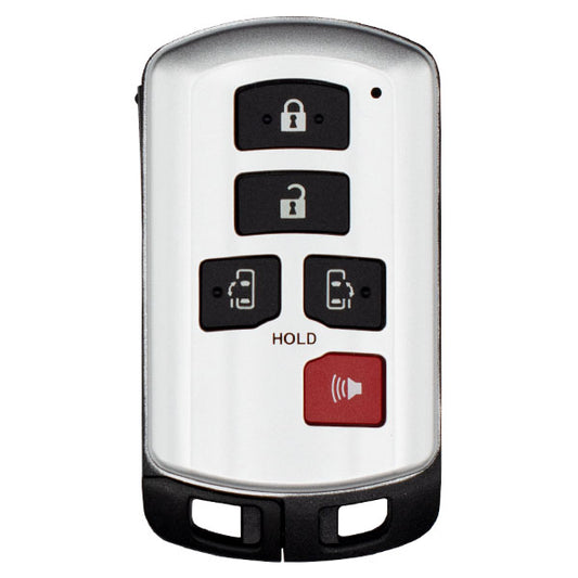 Keyless2Go 2018, 2019, 2020 Toyota Sienna 5-Button Replacement Smart Remote Proximity Key Fob