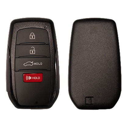 Keyless2Go 2023, 2024, 2025, 2026 Toyota 4-Button Replacement Smart Keyless Entry Remote Proximity Key Fob