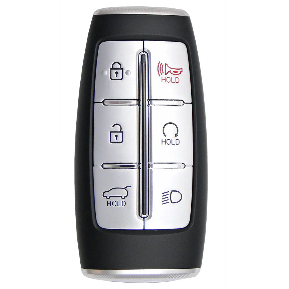 Keyless2Go 2021, 2022, 2023, 2024, 2025 Genesis GV70 6-Button Replacement Smart Keyless Entry Remote Proximity Key Fob