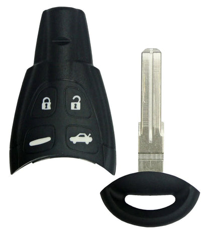 Keyless2Go 2003 - 2009 Saab 9-3 Replacement Smart Keyless Entry Remote Proximity Key Fob