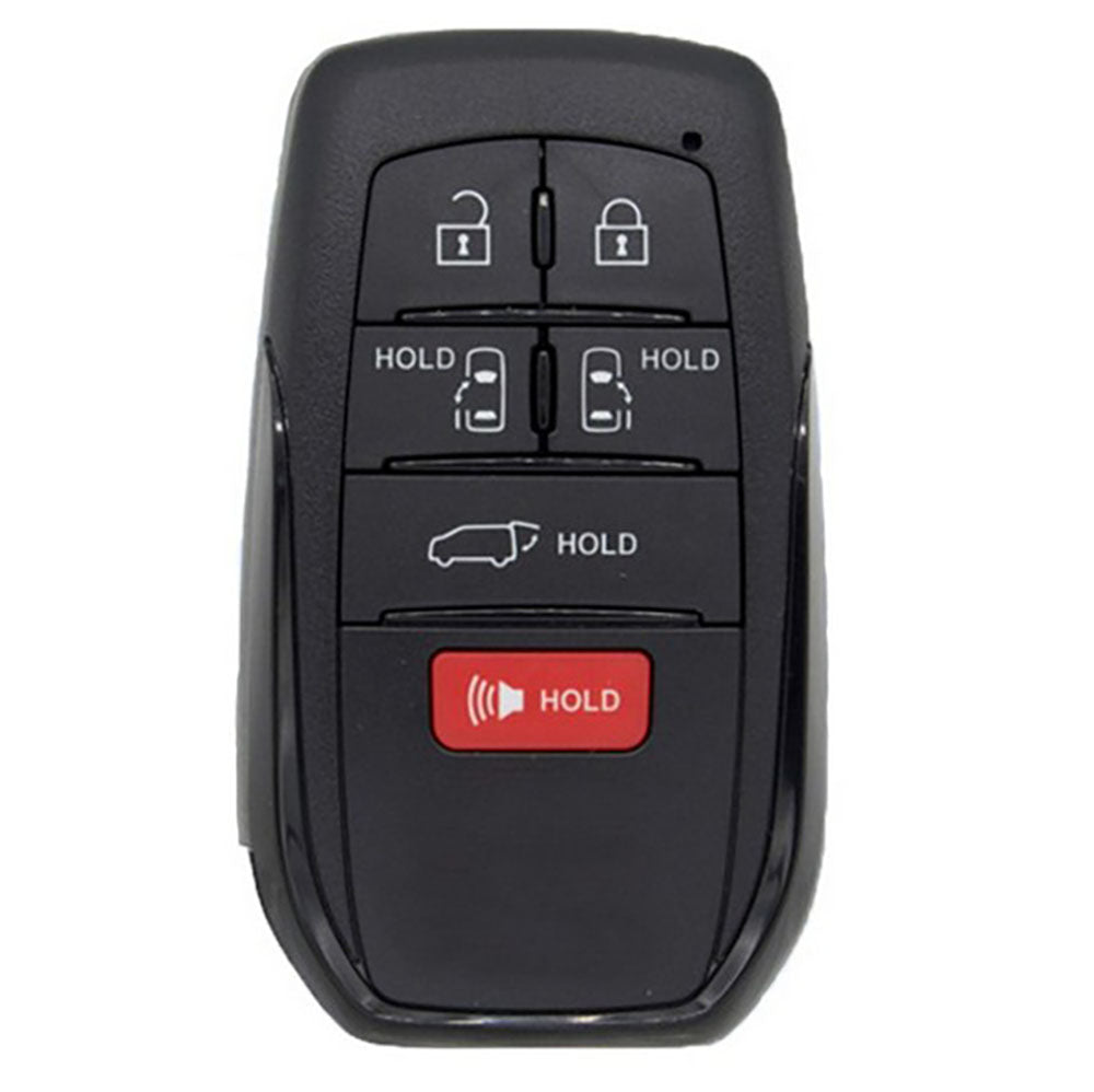 Keyless2Go 2021, 2022, 2023, 2024 Toyota Sienna 6-Button Replacement Smart Remote Proximity Key Fob