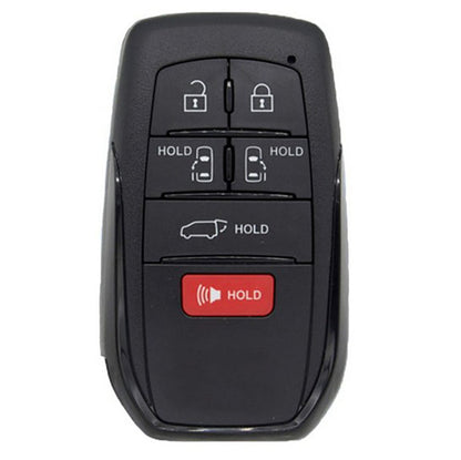 Keyless2Go 2021, 2022, 2023, 2024 Toyota Sienna 6-Button Replacement Smart Remote Proximity Key Fob