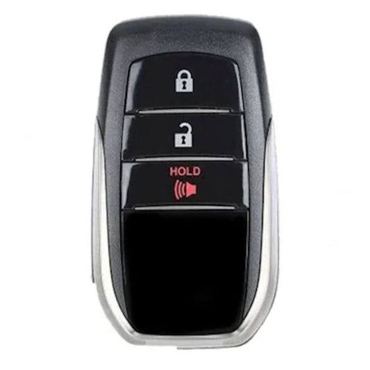 Keyless2Go 2020, 2021 Toyota Land Cruiser 3-Button Replacement Smart Keyless Entry Remote Proximity Key Fob